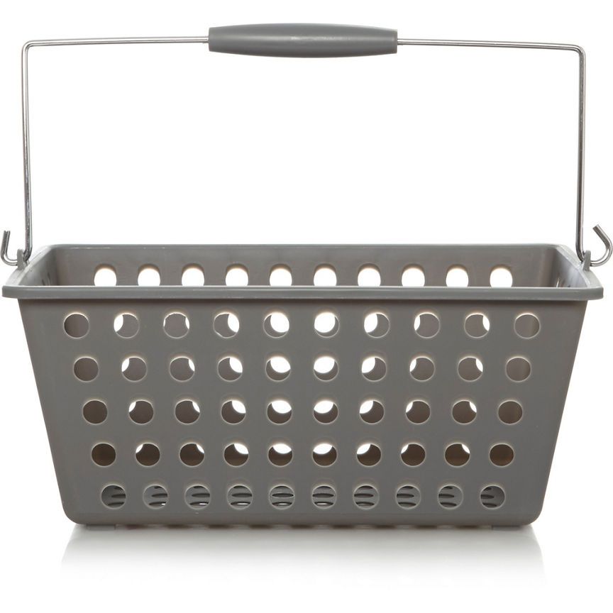 George Home Charcoal Storage Basket General Household ASDA   