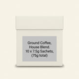 Holland & Barrett House Blend Coffee Bags 10 Sachets - Coffee Bags