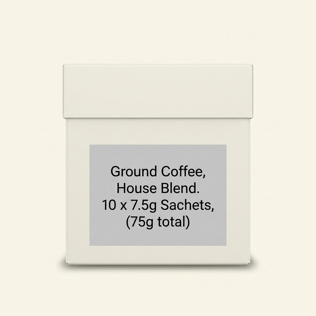 Holland & Barrett House Blend Coffee Bags 10 Sachets - Coffee Bags