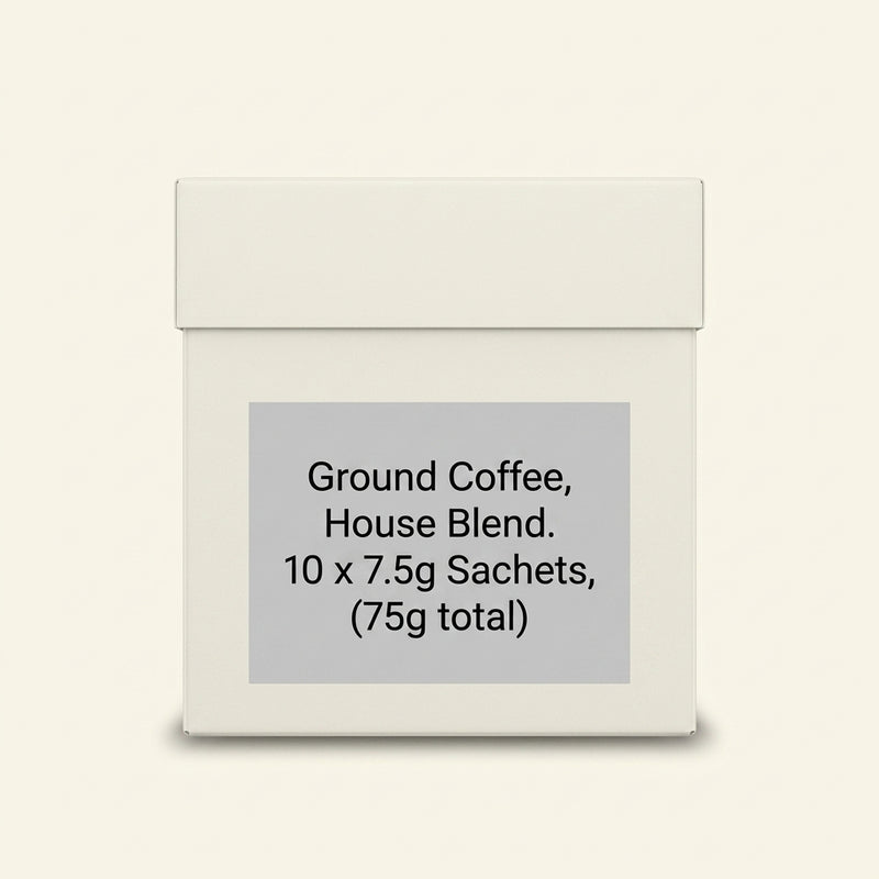 Holland & Barrett House Blend Coffee Bags 10 Sachets - Coffee Bags