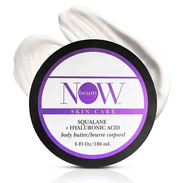 NOW Beauty Squalane Body Butter 180ml, imported from the UK