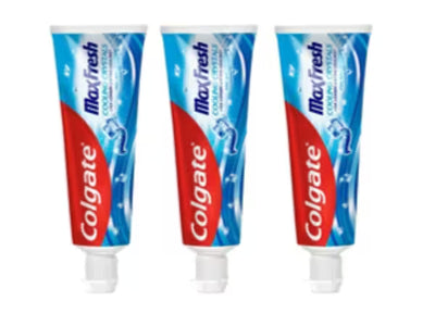 Superdrug Colgate Max Fresh Cooling Crystals Toothpaste 3 x 75ml- Buy online at McGrocer
