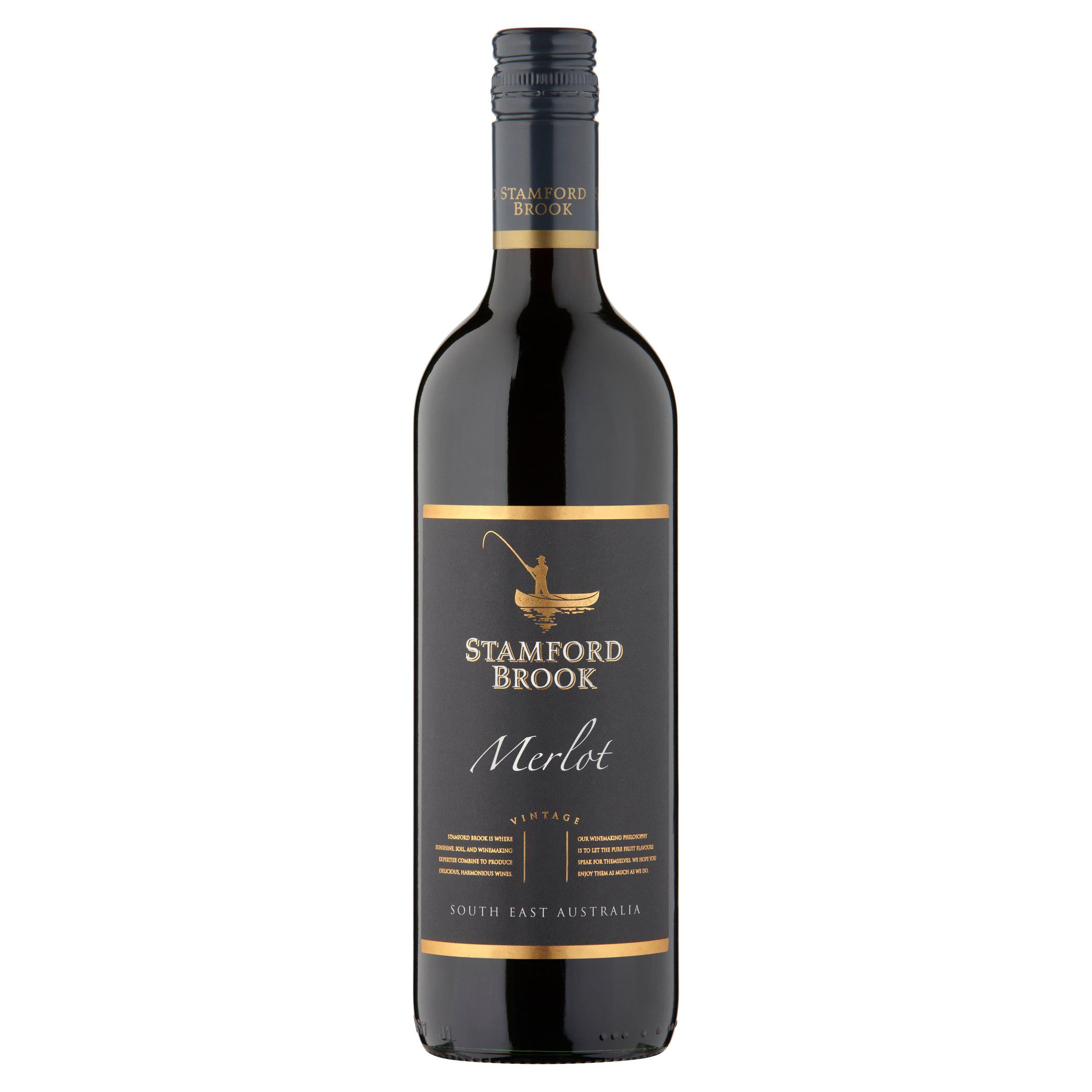 Stamford Brook Merlot 75cl All red wine Sainsburys   