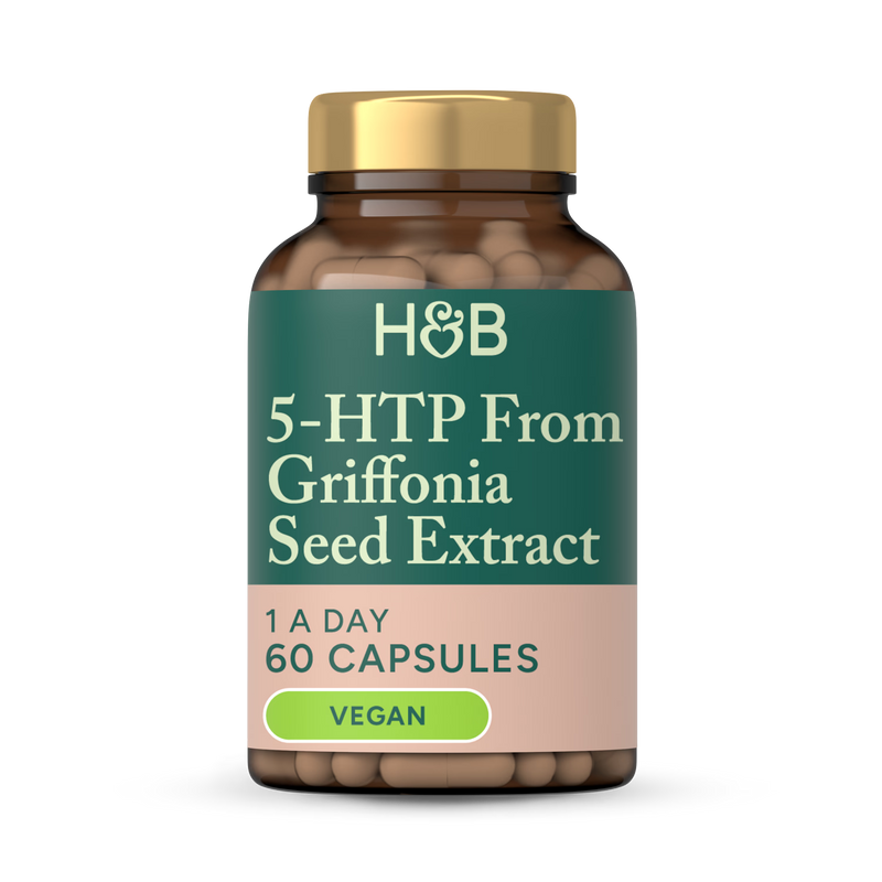 Holland & Barrett 5-HTP Griffonia Seed Extract 60 capsules, UK version