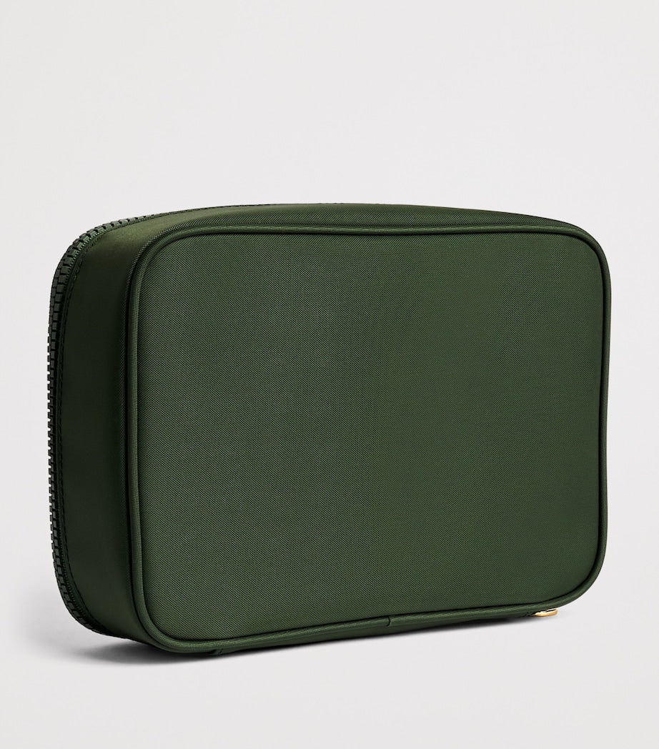 Harrods clear cosmetic bag H16cm x W22.5cm, UK version
