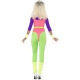 Smiffys 80s workout costume with neon headband (British brand)