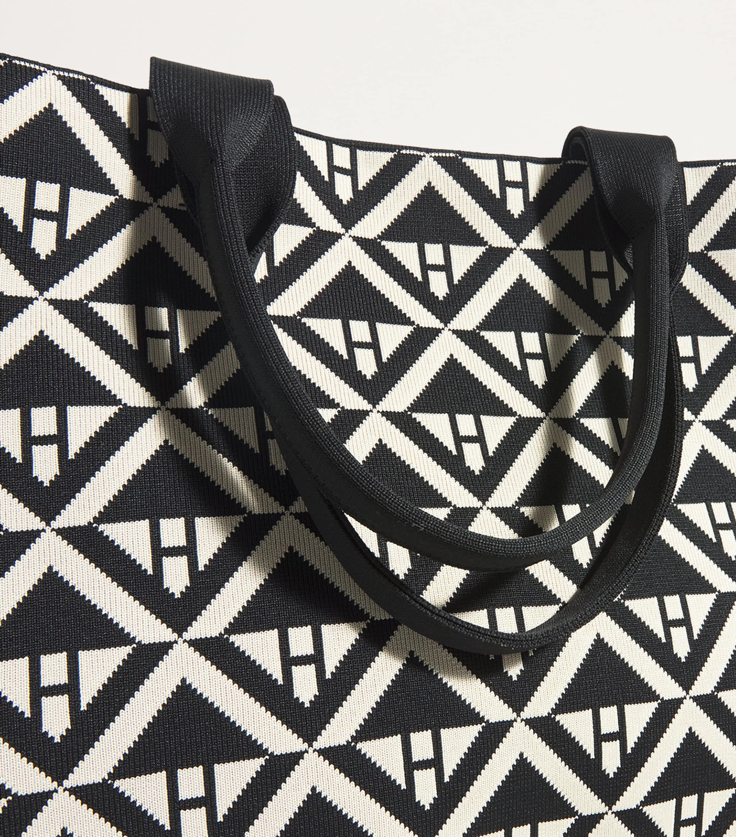 Harrods geometric tote bag medium, UK version