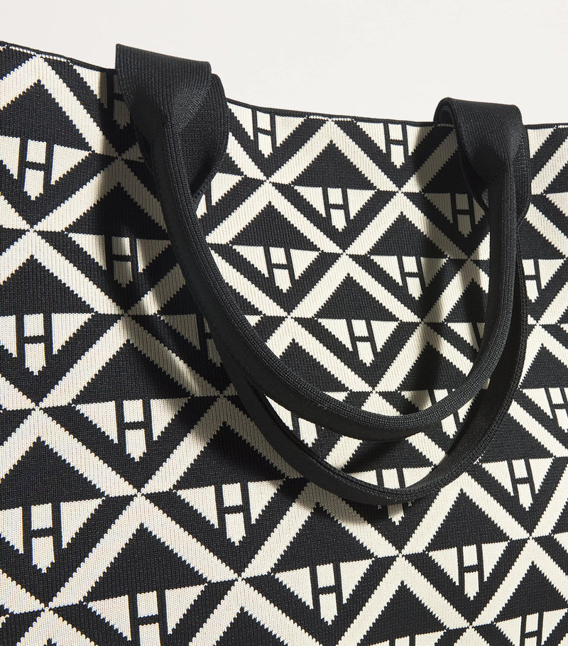Harrods geometric tote bag medium, UK version