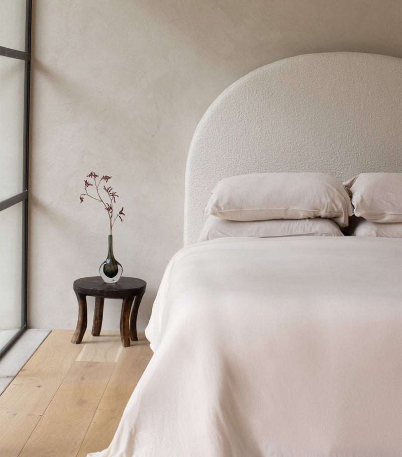 SHLEEP Merino Jersey Pillowcase Pair 50cm x 75cm (British brand)