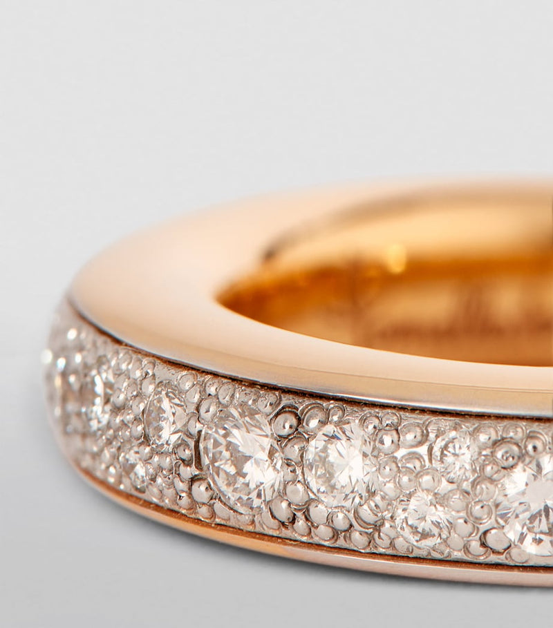 Pomellato Iconica ring rose gold diamonds, UK version