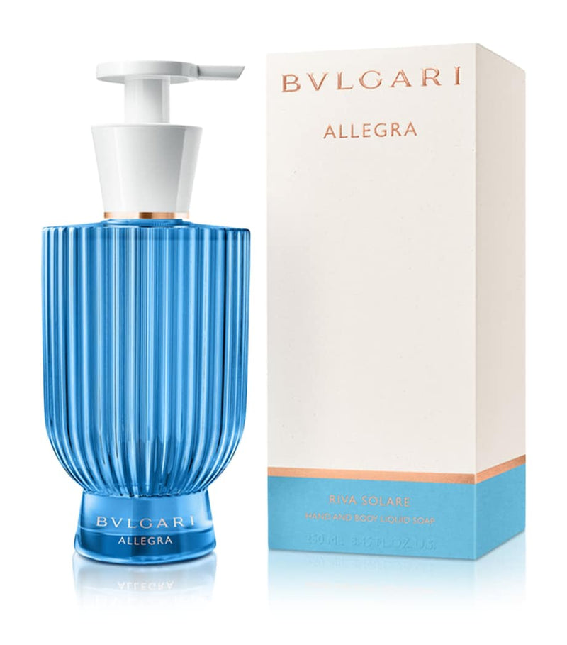 Bvlgari Allegra Riva Solare liquid soap 250ml, imported from the UK