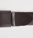 Paul & Shark leather reversible belt black navy 3.5cm (British brand)