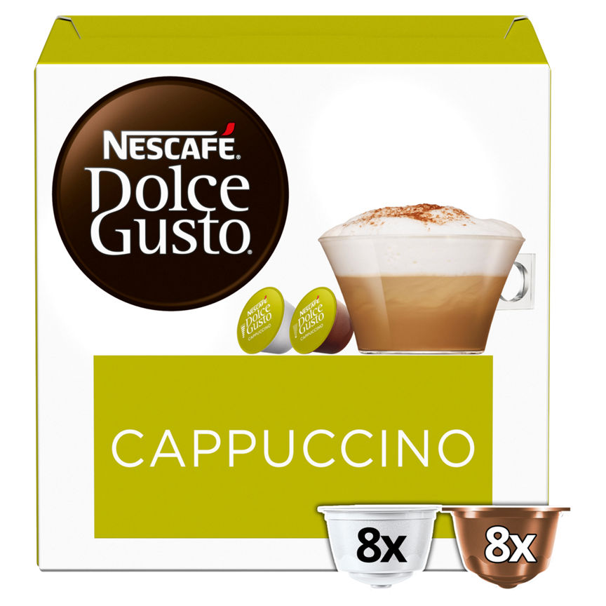 Nescafe Dolce Gusto Cappuccino Coffee Pods GOODS ASDA   