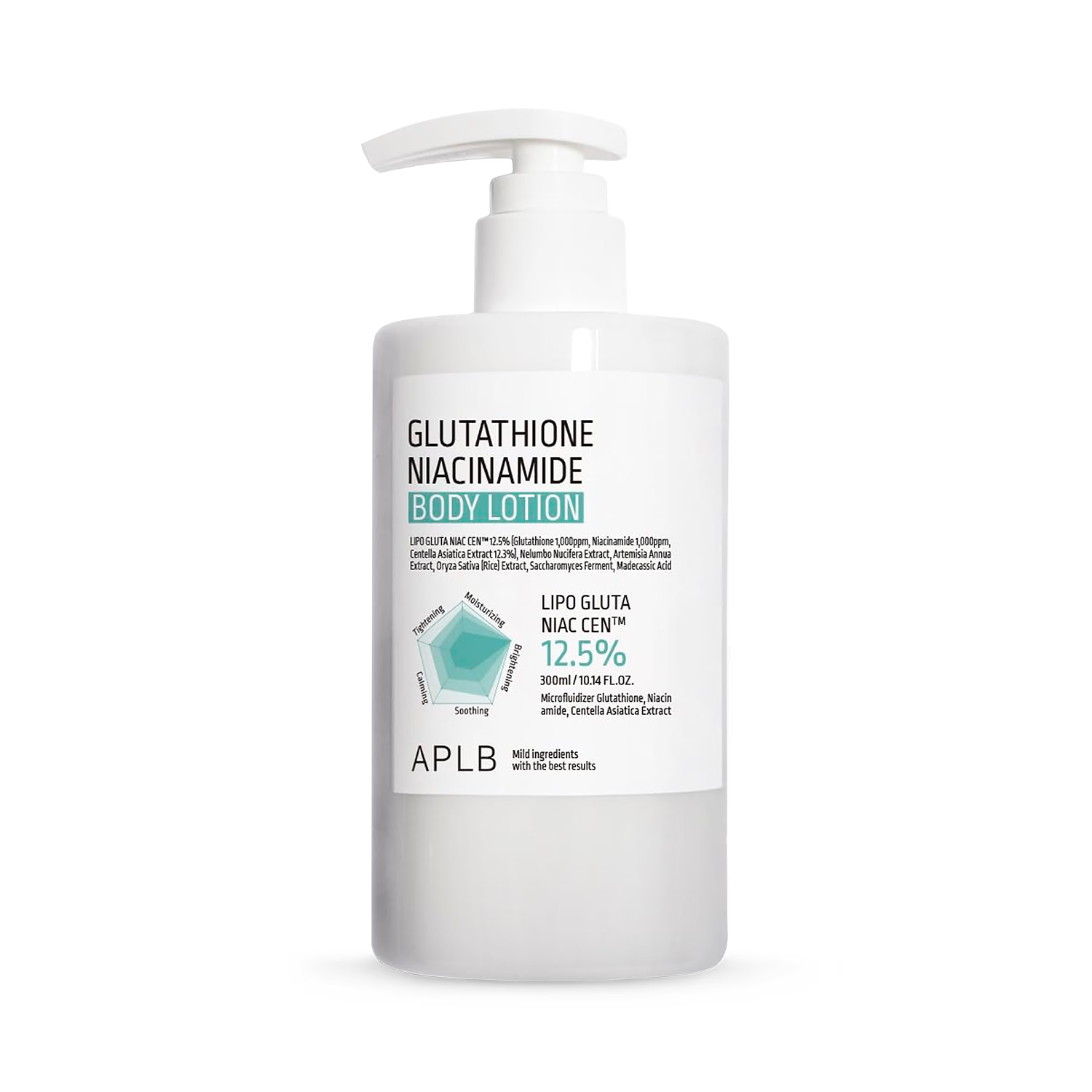APLB Glutathione Niacinamide Body Lotion 300ml, imported from the UK
