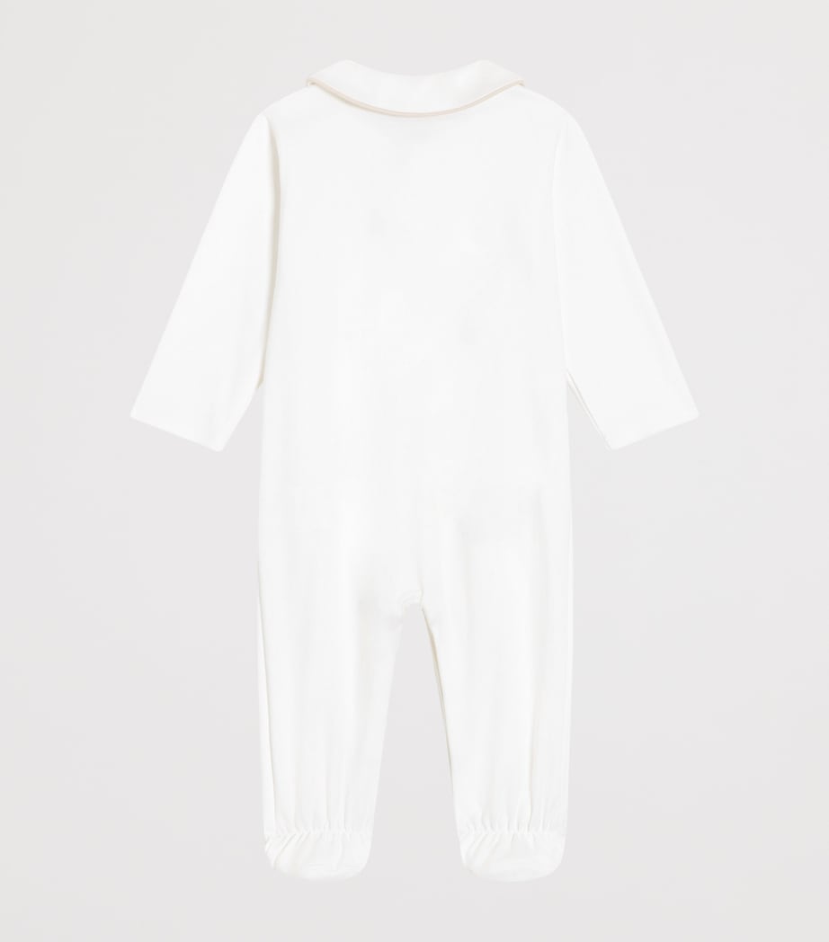 Dolce&Gabbana Kids bomulls hel-i-ett smekke lue sett, UK-versjon