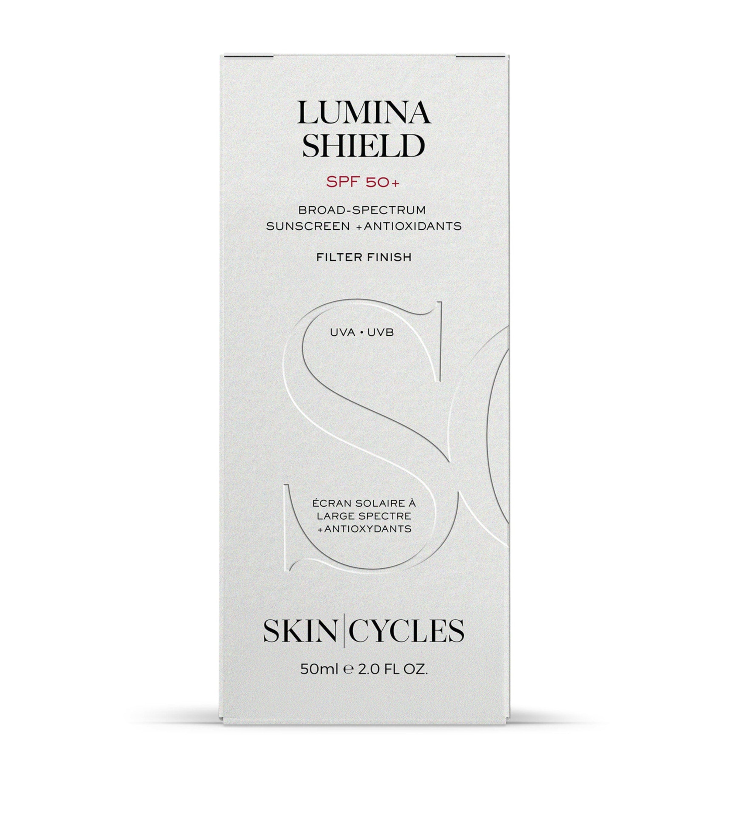 SKIN - CYCLES Lumina Shield SPF 50+ sunscreen 50ml (British brand)