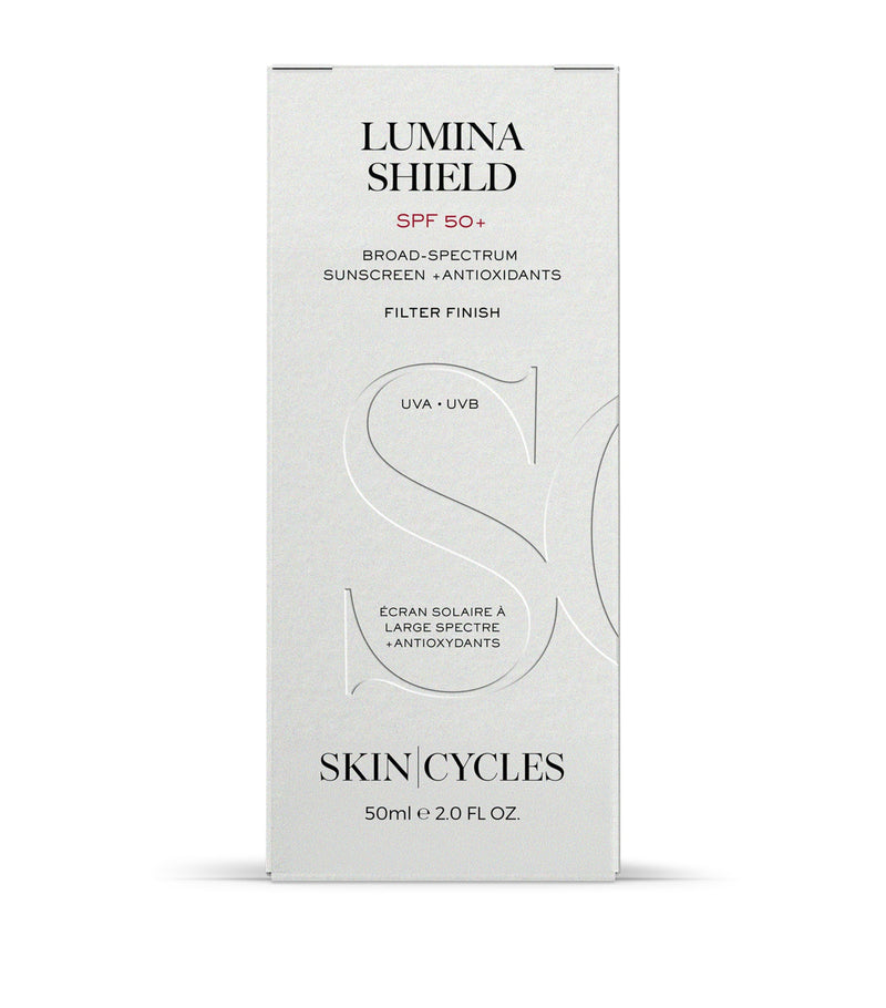 SKIN - CYCLES Lumina Shield SPF 50+ sunscreen 50ml (British brand)