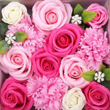 Merci Boutique Pink Paradise Square soap bouquet, UK version