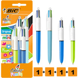 BIC 4 Colour Family Assorted 4 Pack tableware Sainsburys   