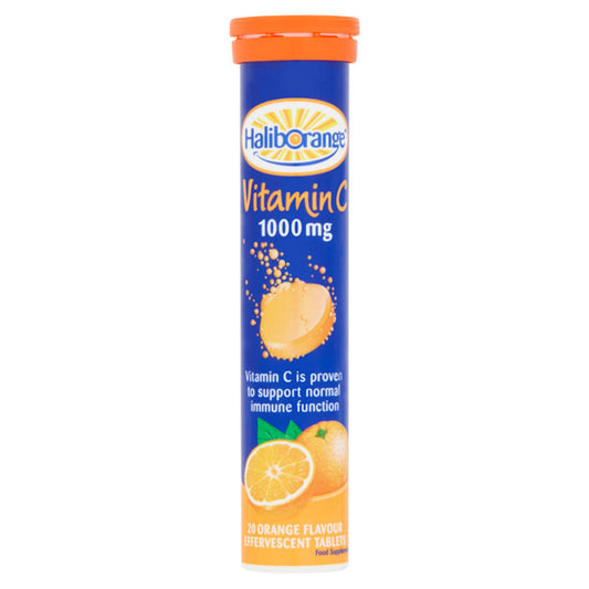 Haliborange Vitamin C 1000 mg 20 Orange Flavour Effervescent Tablets GOODS ASDA   