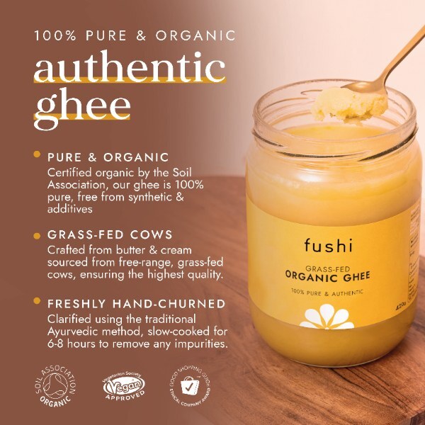 Fushi Organic Ghee 420g (British brand)