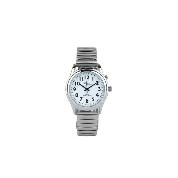 Lifemax ladies talking atomic watch expanding band, imported from the UK