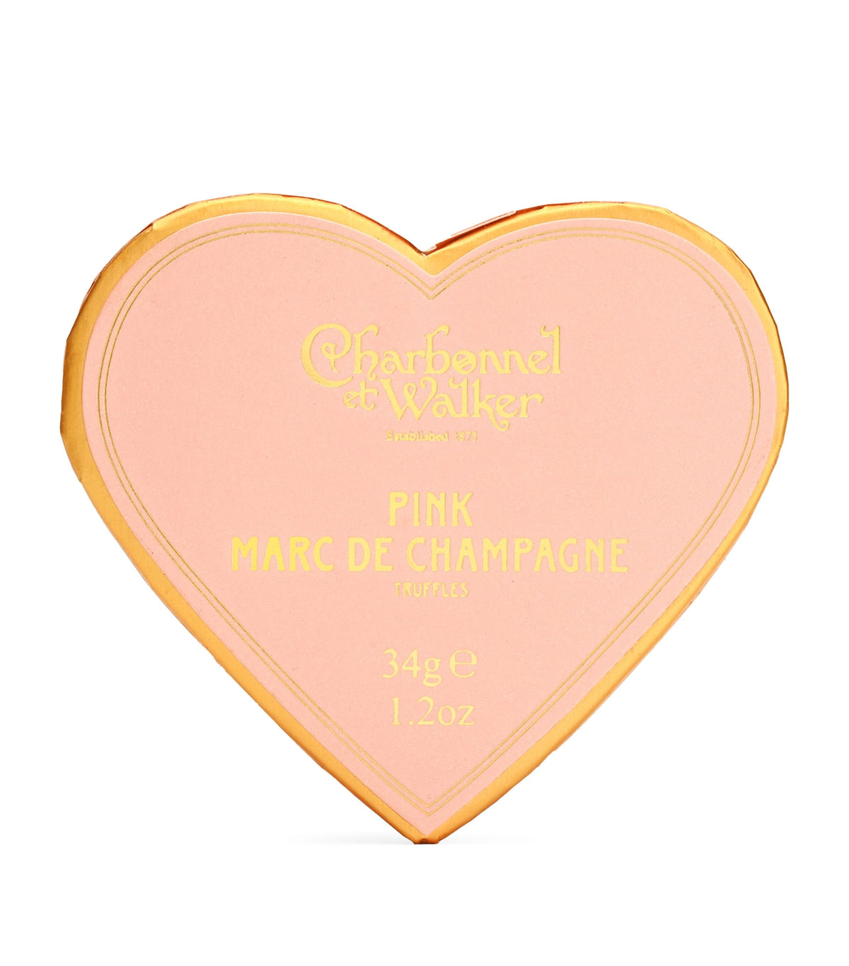 Charbonnel et Walker Pink Marc de Champagne chocolate truffles 36g - British product