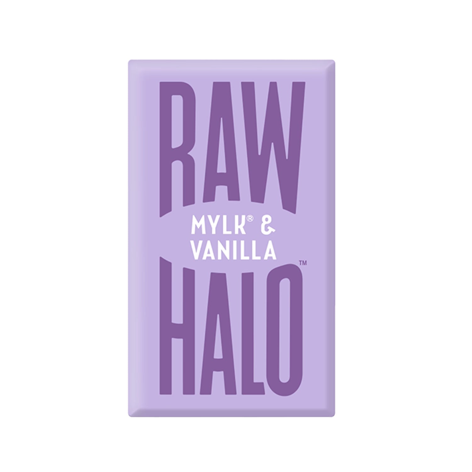 Raw Halo vegane Mylk Vanille Schokolade 22g, importiert aus Großbritannien