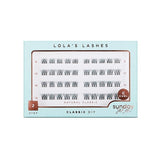 Lola's Lashes Natural Classic cluster lashes, imported from the UK