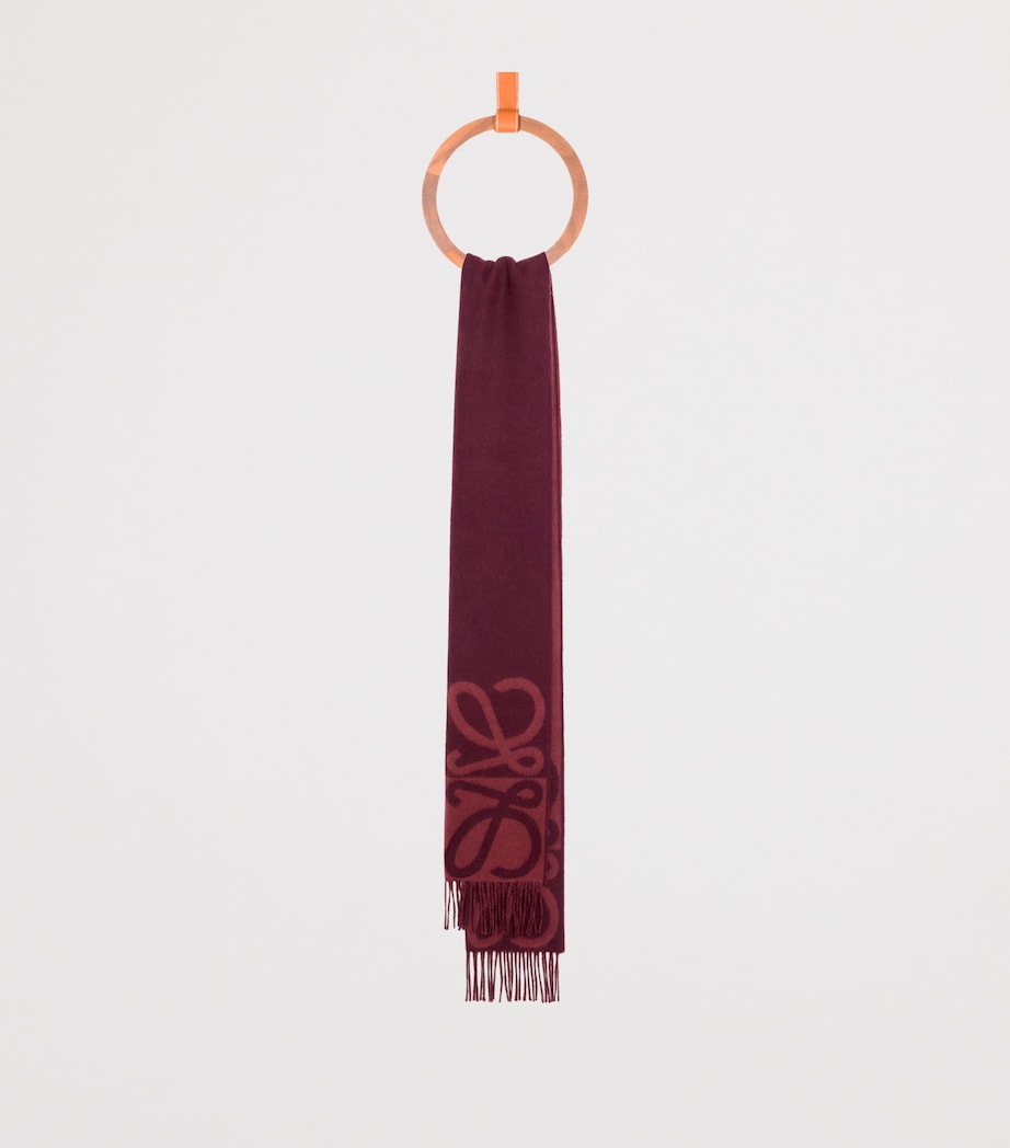 LOEWE Anagram scarf 180cm x 28cm, imported from the UK