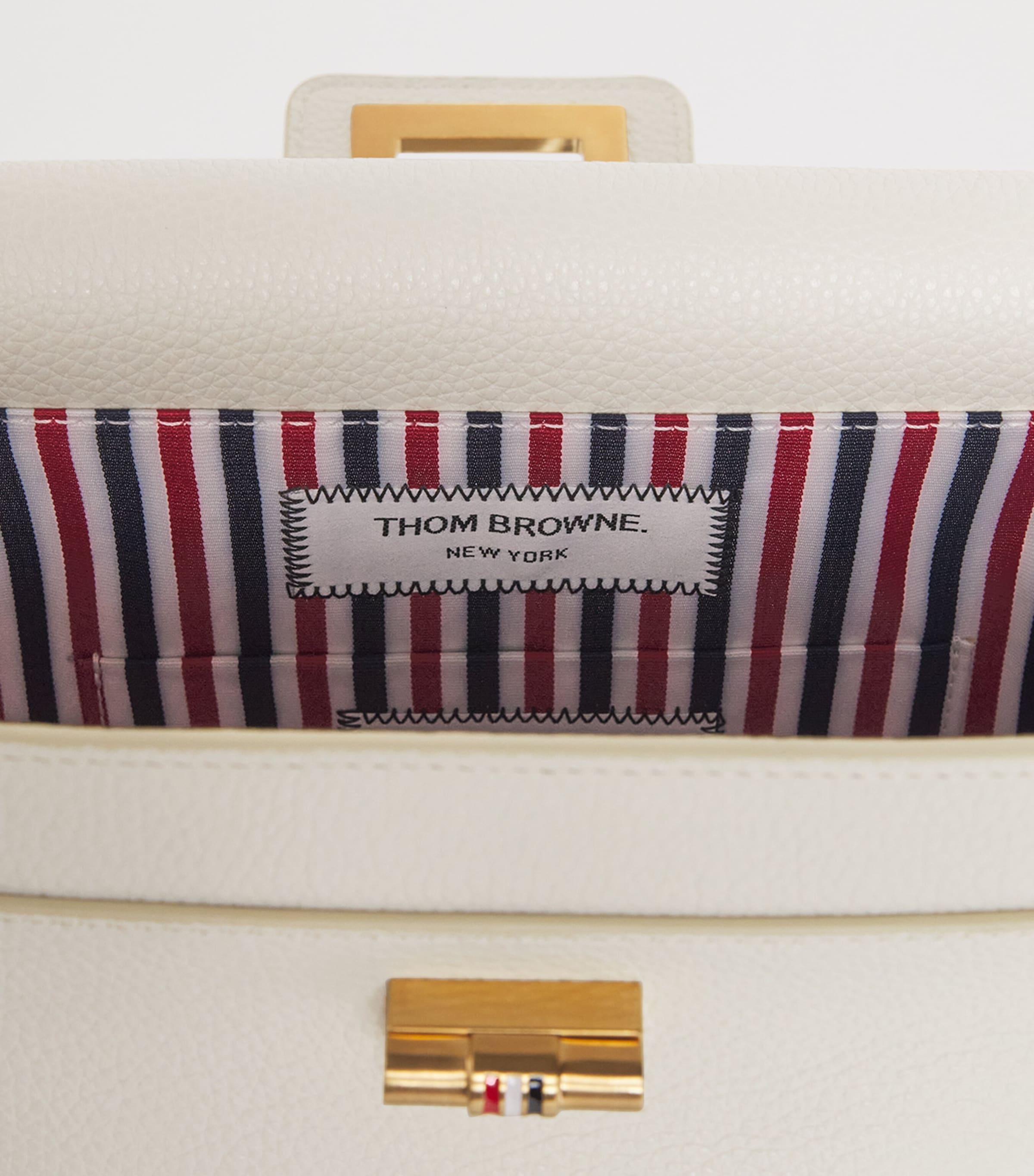 Thom Browne pebble leather box bag H18cm - British product