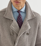 Brunello Cucinelli silk jacquard tie 150cm - British product