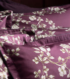 Alexandre Turpault Vivienne Oxford pillowcase in organic cotton satin, UK version