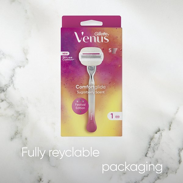 Venus Razor Blade Refill Comfortglide Sugarberry 1 Blade (British brand)