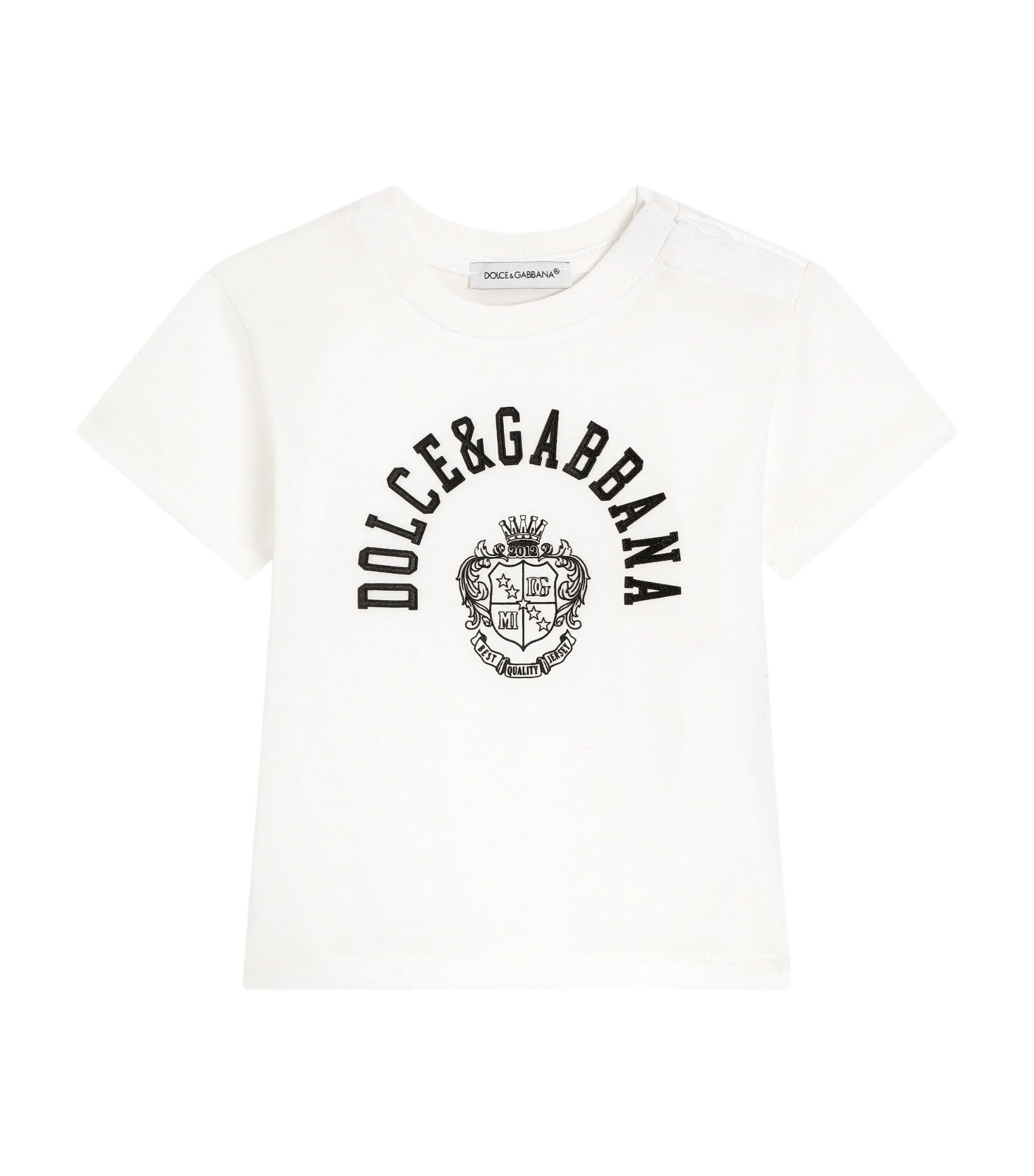Dolce&Gabbana Kids Cotton Logo T-Shirt 3-30 months - British product
