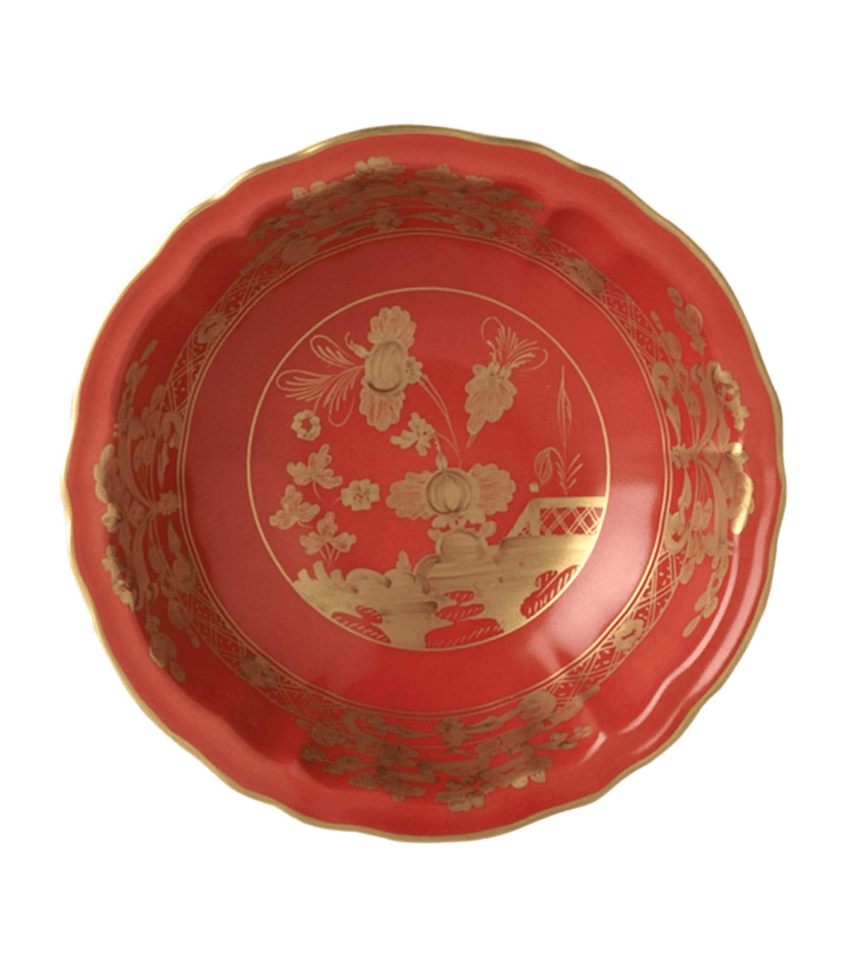 Ginori 1735 Oriente Italiano Rubrum small bowl 14.5cm, UK version