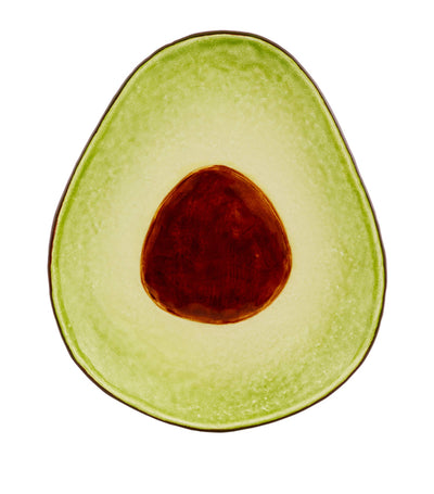 Harrods Bordallo Pinheiro Avocado Dessert Plate 21cm- Buy online at McGrocer