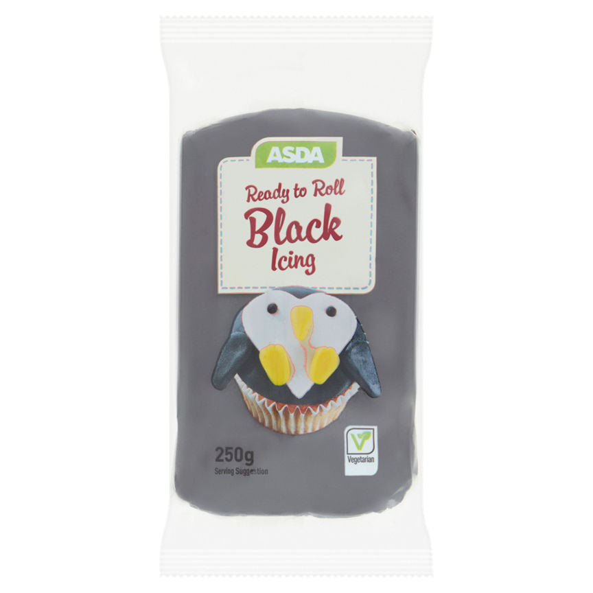 ASDA Black Icing 250g GOODS ASDA   