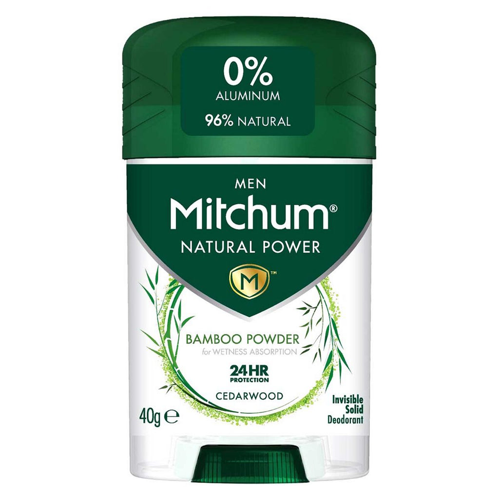 Mitchum Men Natural Power Cedarwood 40G