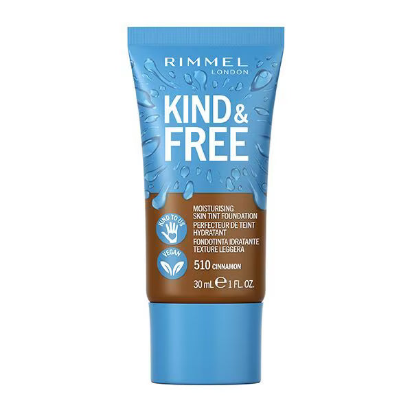 Rimmel skin tint foundation Cinnamon shade, imported from the UK