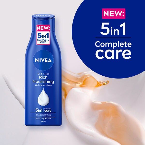 NIVEA Rich Nourishing Body Lotion for Dry Skin  250ml GOODS Superdrug   