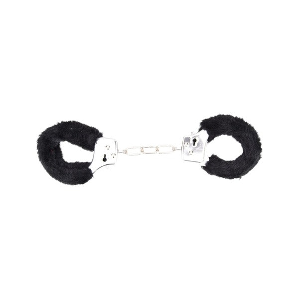 Bound to Play furry handcuffs black 11 inch British product