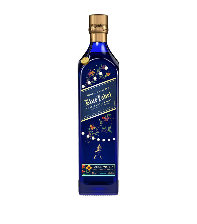Johnnie Walker Blue Label whisky Rahul Mishra limited edition 70cl, UK version