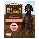 Sainsbury's Hypoallergenic Recipe Senior Dog Terrine with Fresh Salmon & Vegetables 395g GOODS Sainsburys   