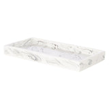 George Home White Marble Effect Tray General Household ASDA   