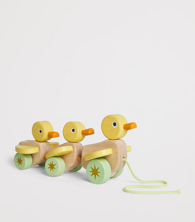 Harrods Handmade Wooden Duckling Pull-Along Toy- Buy online at McGrocer