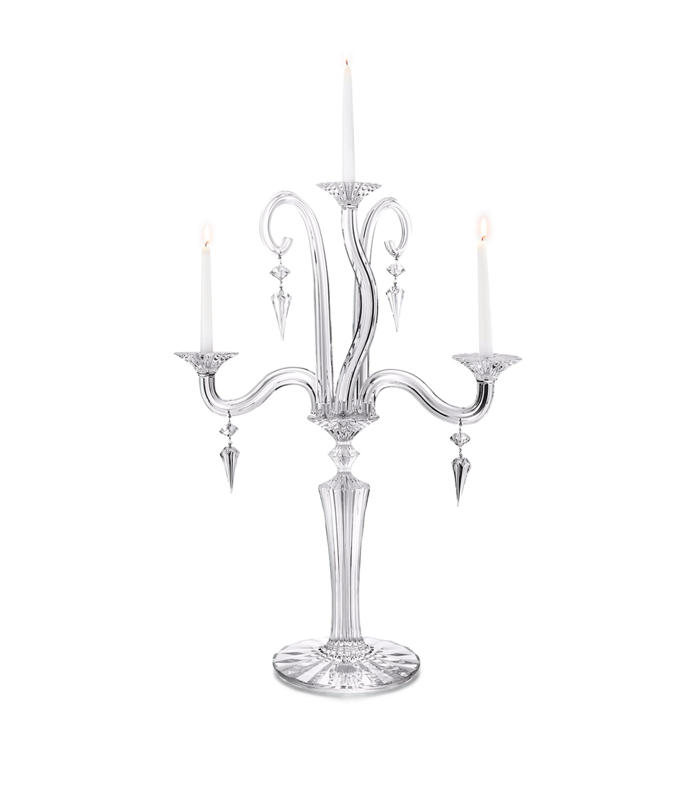 Baccarat Mille Nuits Crystal Candelabra - British product