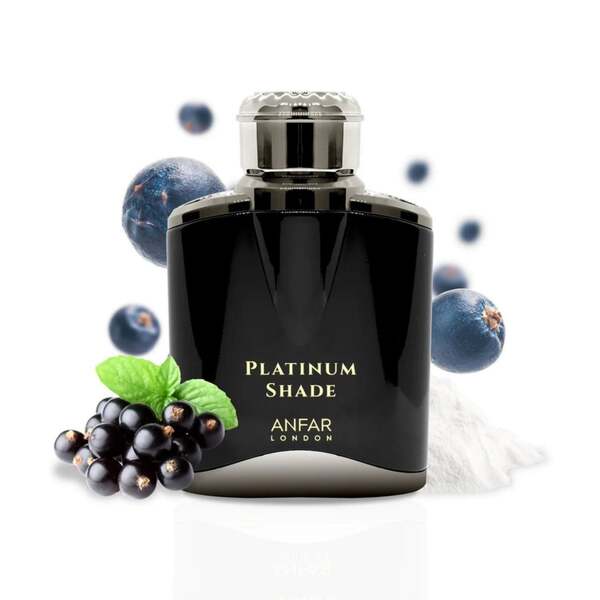 Anfar Platinum Shade eau de parfum spray 100ml, imported from the UK