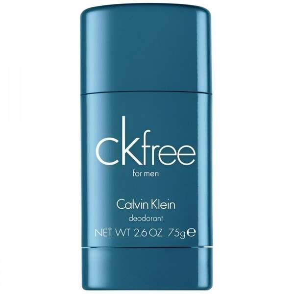 Calvin Klein CK Free deodorant stick 75g, imported from the UK