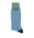Harrods cotton-blend diamond socks, UK version